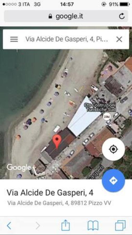 فيلا بيتسوفي La Terrazza Sul Mare المظهر الخارجي الصورة